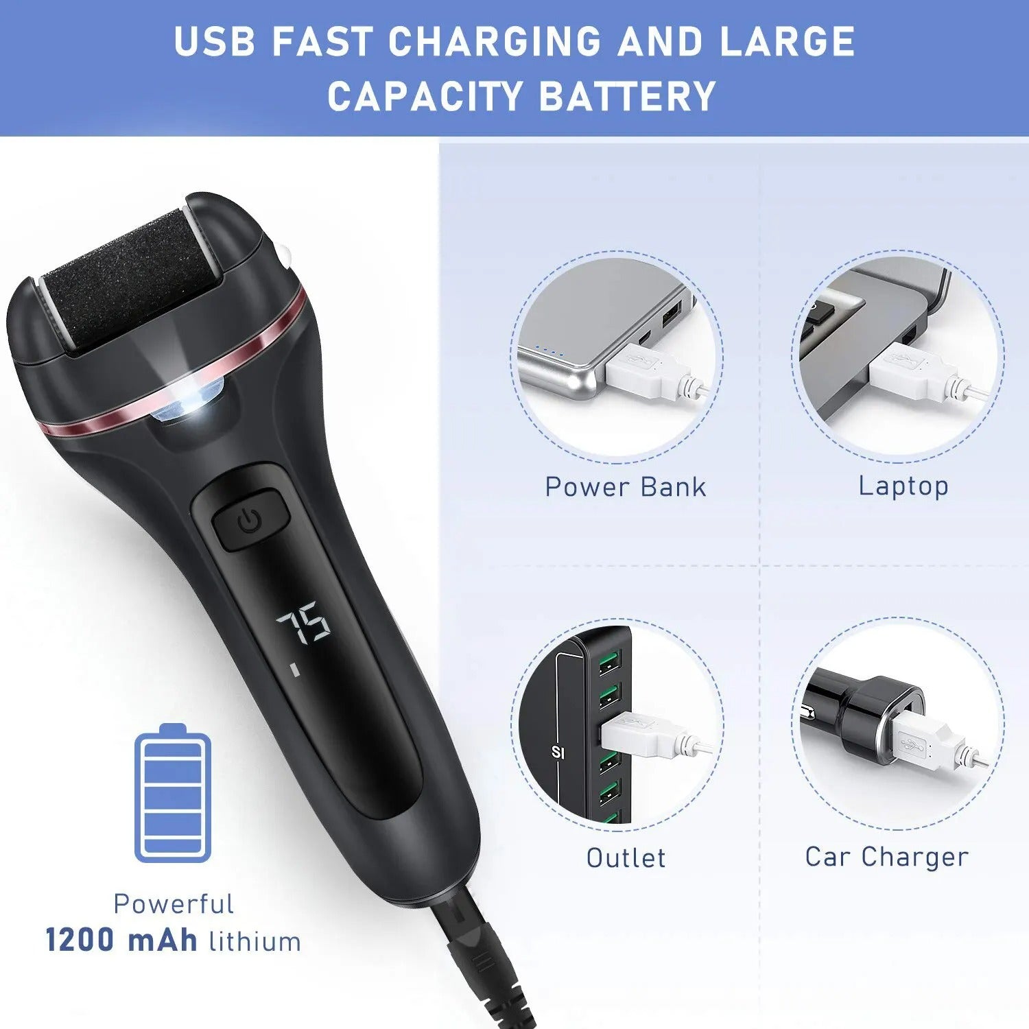 Electric Grinding Pedicure Tool
