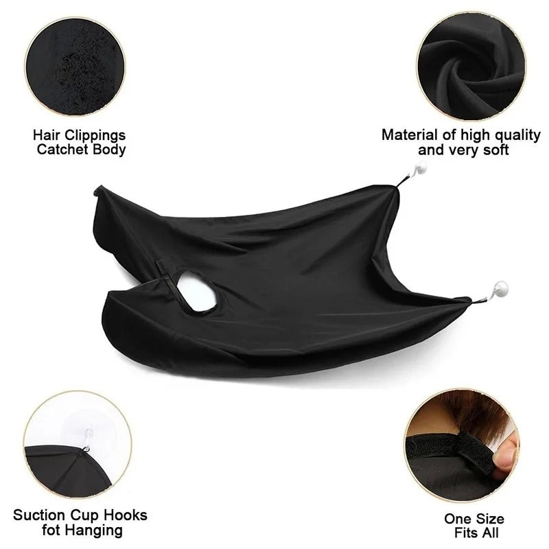 Male Shaving Apron Beard Catcher Cape