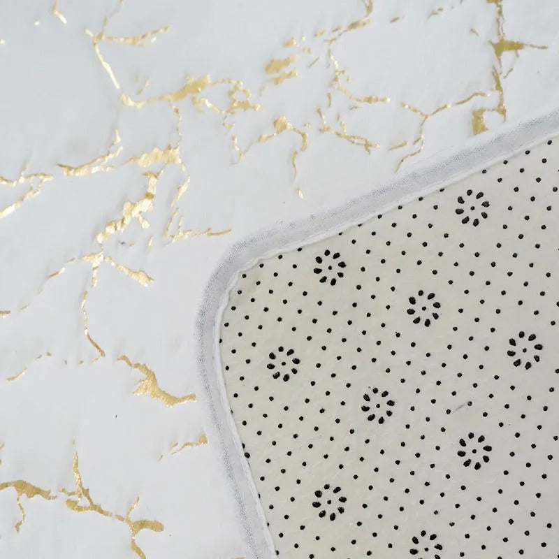 Modern Bath Mat Washable Non-Slip Rug