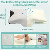 Butterfly Sleep Memory Neck Pillow Slow Rebound Comfortable Memory Foam