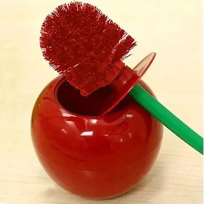 Lovely Cherry Shape Toilet Brush