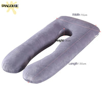 Pregnancy Pillow 130x70cm Sleeping Waist Pillow for Pregnant Women
