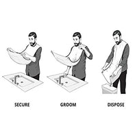 Male Shaving Apron Beard Catcher Cape
