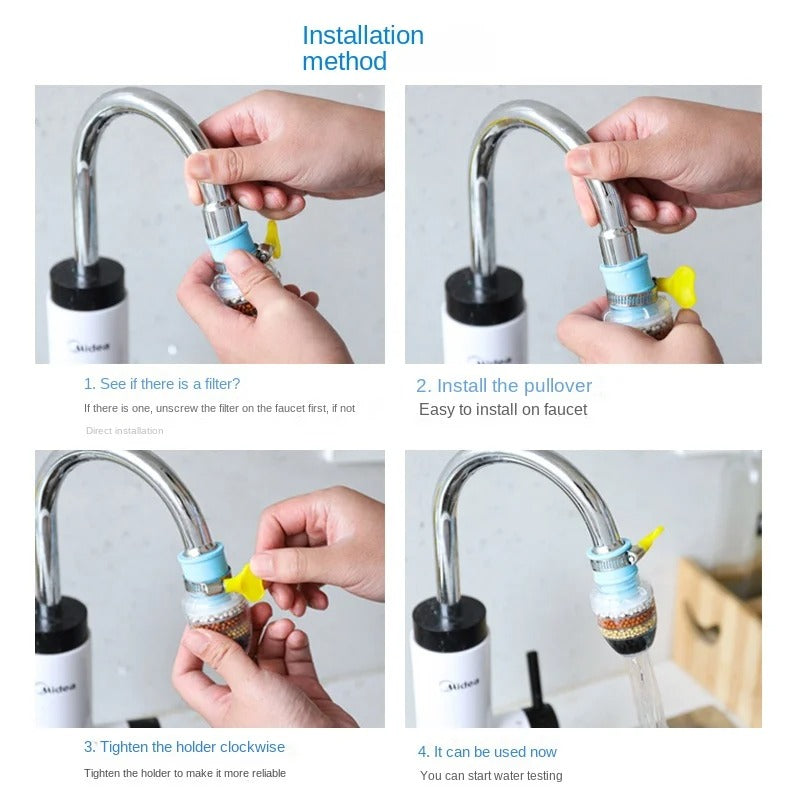 6-Layer Water Filter Tap Purifier