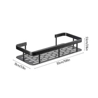 Punch-Free Wall Mounted Bathroom & Kitchen Shelf [1 PCS ]