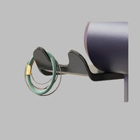 HairEase Wall-Mounted Hair Dryer & Straightener Organizer