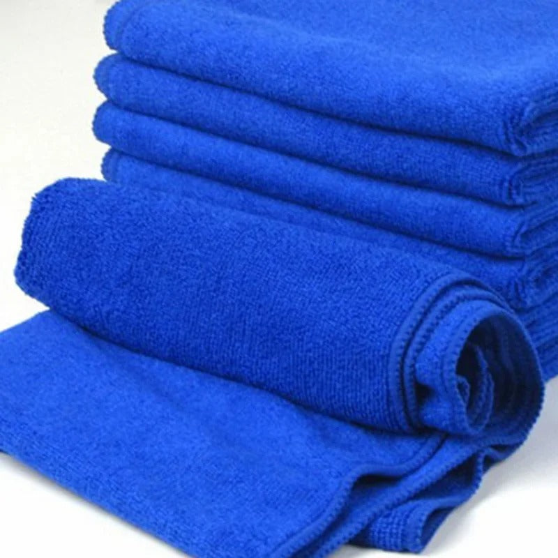 20Pcs Microfiber Towels Car Wash, Drying, & Household Cleaning Cloths