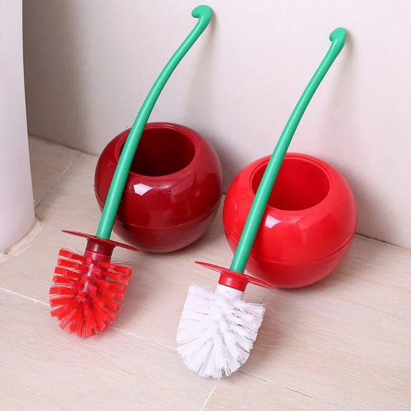 Lovely Cherry Shape Toilet Brush