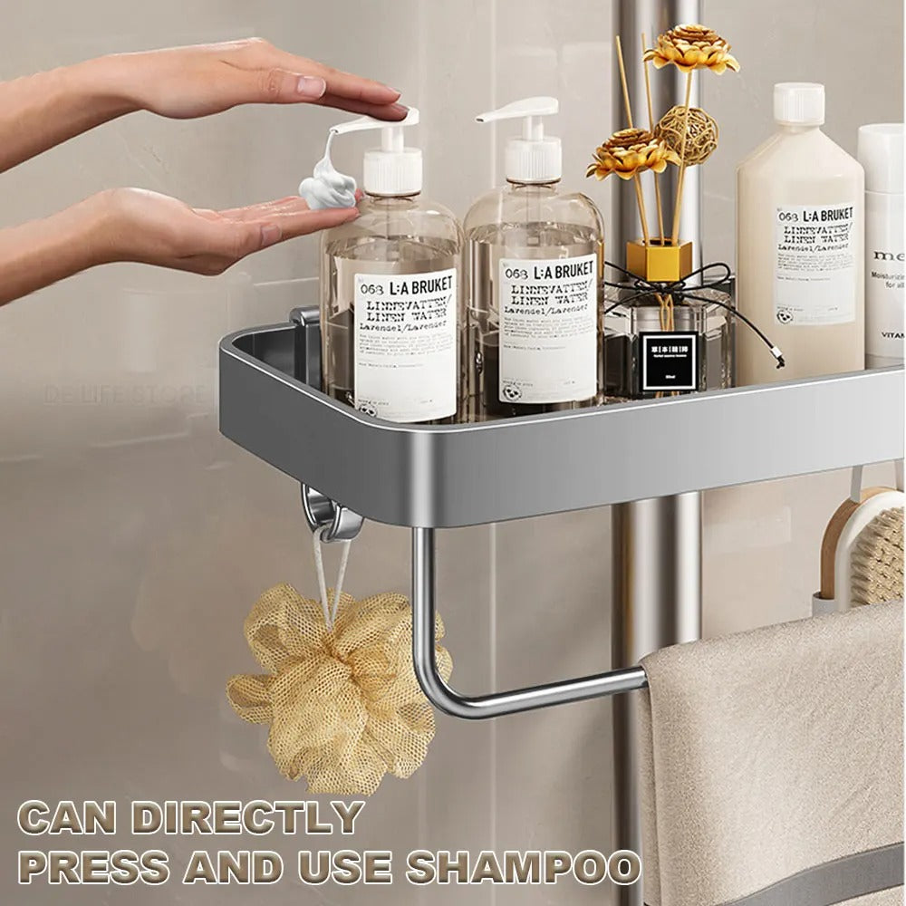 Aluminum Shower Shelf Organizer
