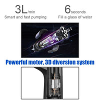 Electric Water Pump USB Rechargeable Touch Control Button Dispenser