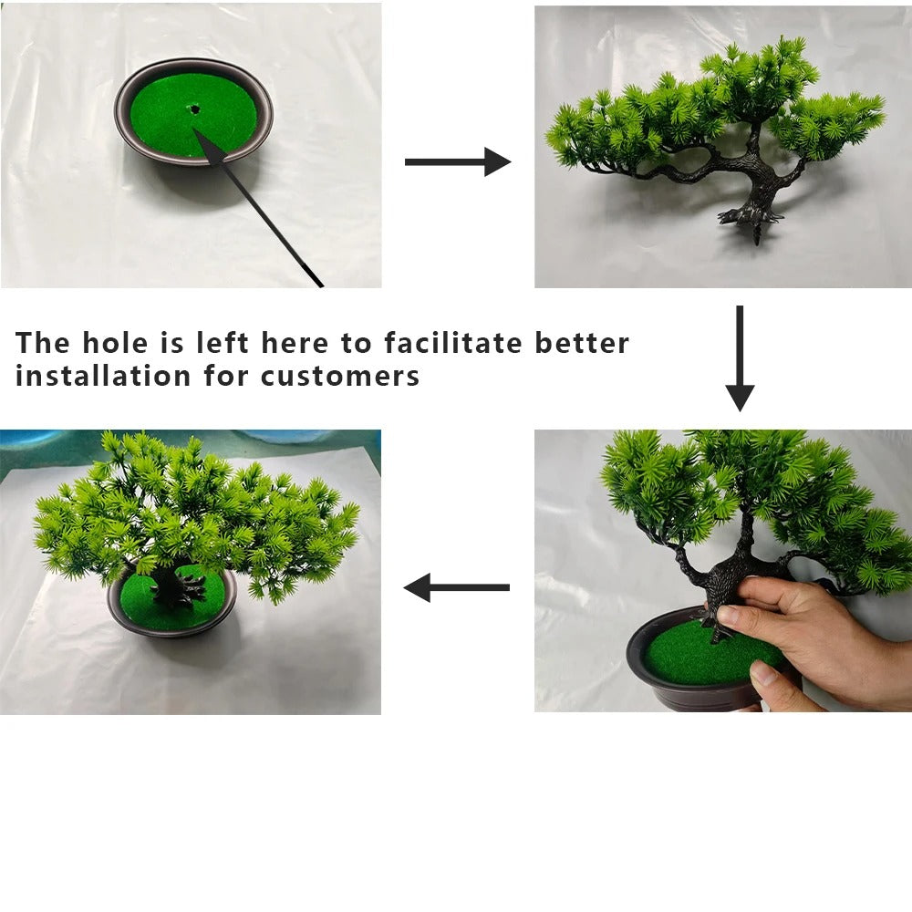 Artificial Pine Bonsai Plant