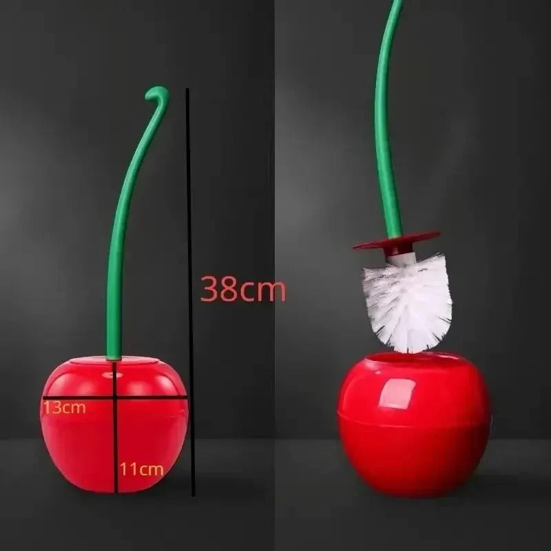 Lovely Cherry Shape Toilet Brush