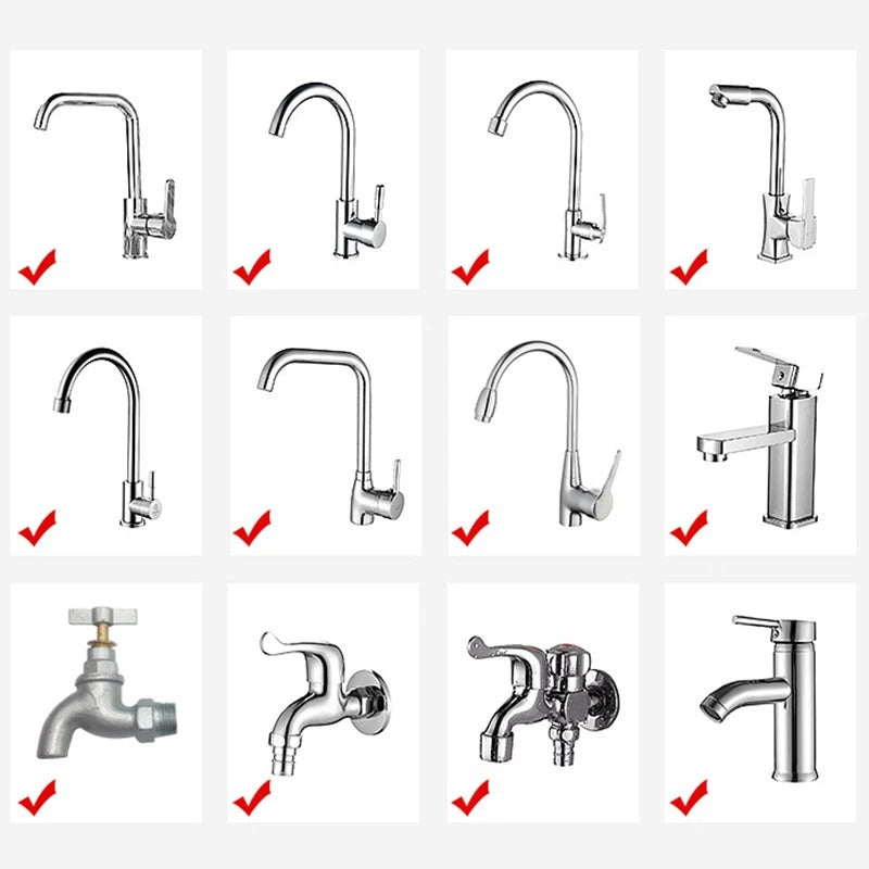 Faucet Water Filter for Showers Removes Chlorine, Heavy Metals & Softens Hard Water
