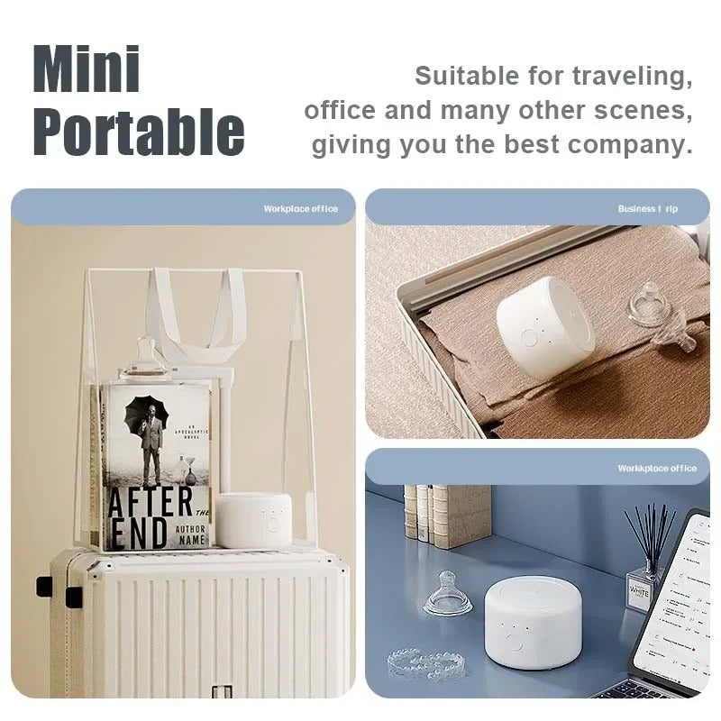 Electric Braces & Retainer Cleaning Box Multifunctional Orthodontic & Jewelry Cleaner Machine