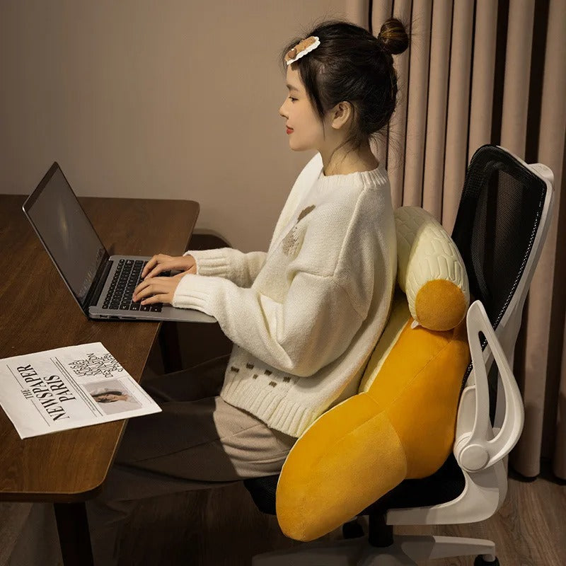 Ice Silk Pregnancy Bedside Cushion (60x40cm)
