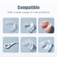 Electric Braces & Retainer Cleaning Box Multifunctional Orthodontic & Jewelry Cleaner Machine