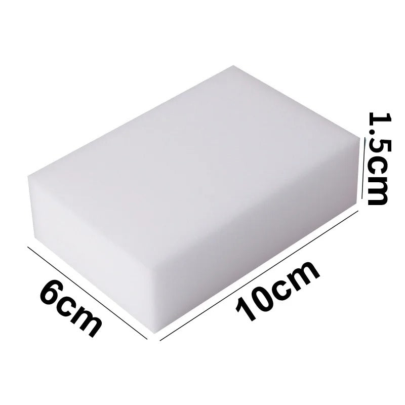 100 Pcs Melamine Sponge Magic Eraser