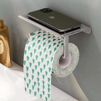 AeroHold Aluminum Alloy Toilet Paper & Phone Holder Shelf