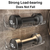 Acrylic Bathroom Shelf – No-Drill Wall Mounted Shower Organiser [1 pack]