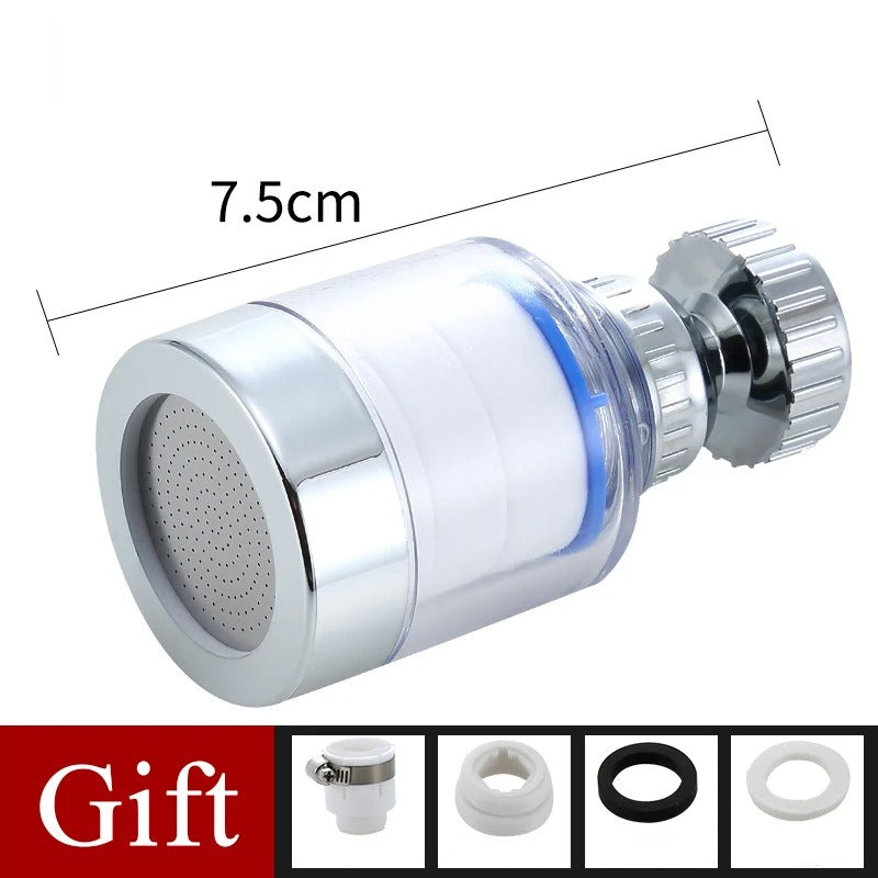 Faucet Water Filter for Showers Removes Chlorine, Heavy Metals & Softens Hard Water