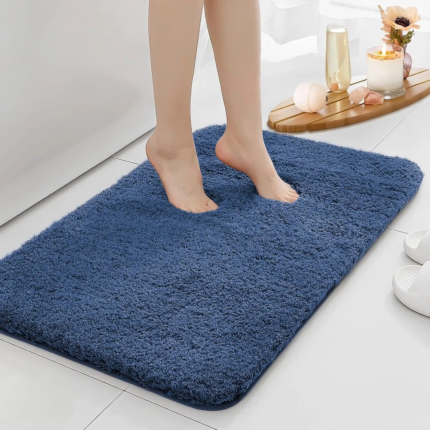Thickened Water Absorbent Anti-Slip Bathroom Mat
