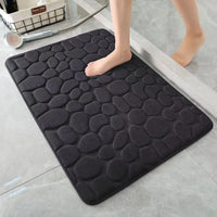 3D Non-Slip Bathroom Cobblestone Mat 40x60cm