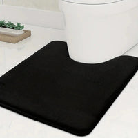 Large U-Shaped Toilet wc Mat