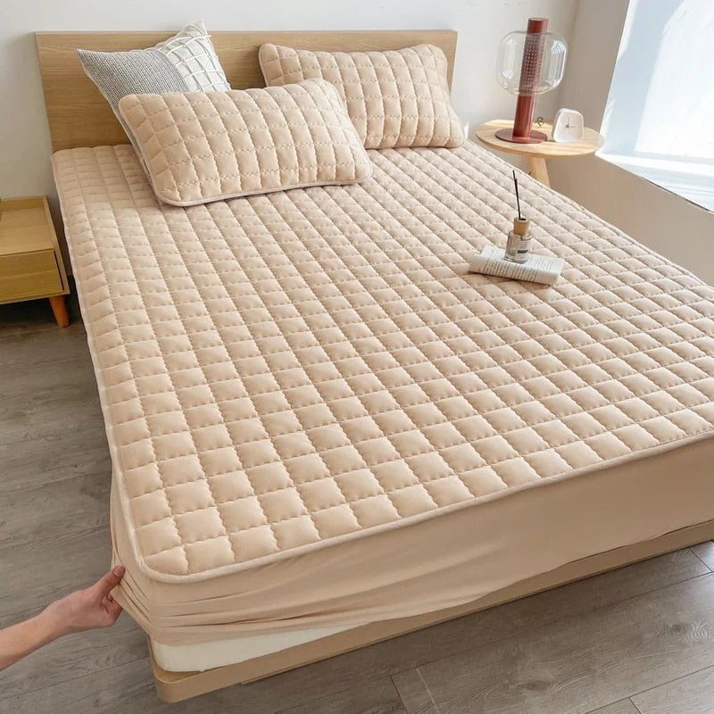 SleepAura Pad – Luxury Soft Breathable Hygienic Mattress Protector